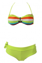 Bikini Shorty femme Marin Vert