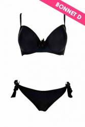 Maillot de bain balconnet bonnet D noir